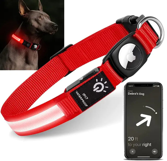 LED Dog Collar Light USB Chargeable